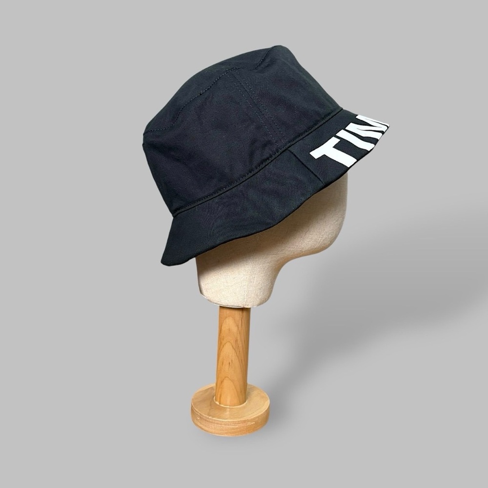 Timberland Men Women Black Logo Bucket Hat Sz L/XL - Picture 10 of 13